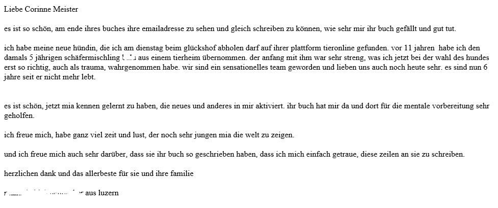 Empfehlung Buch Pfotenspuren